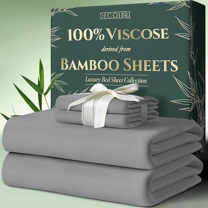 Bamboo Sheet Set - Midgrey