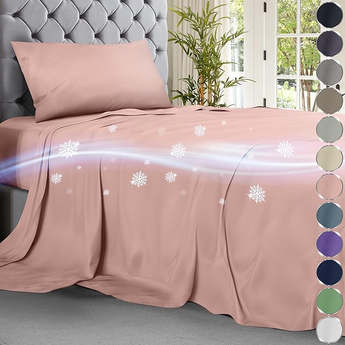 Cooling Sheet Set - Light Pink