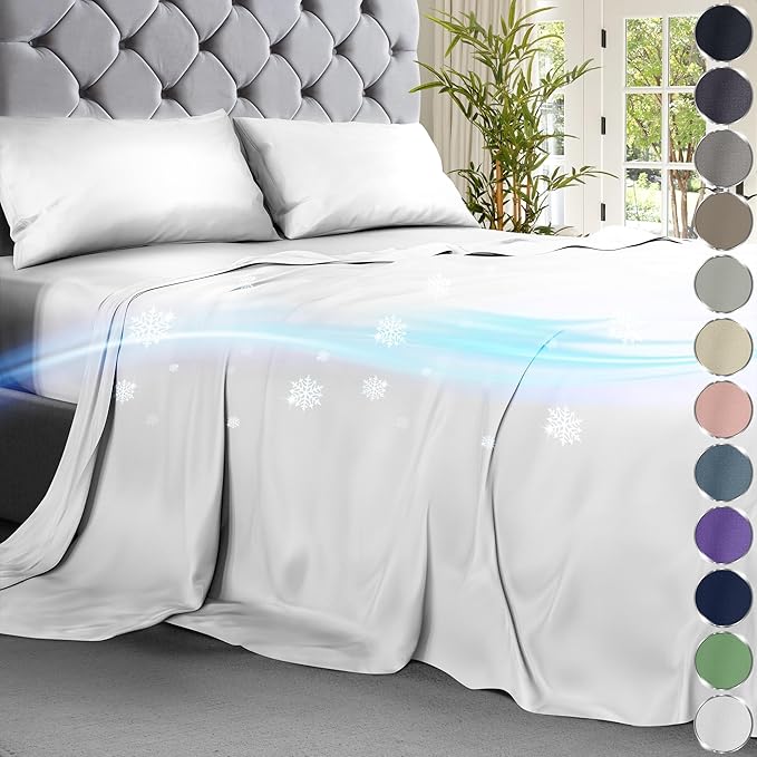 Cooling Sheets Set - White